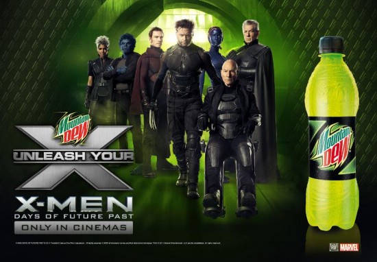 PepsiCo Mountain Dew X-MEN Campaign